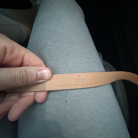Beige Gucci belt. Size 95 (American size 10). - Picture 6 of 10